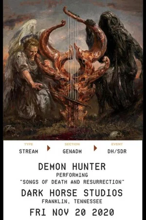 Постер: Demon Hunter Songs - Songs of Death and Resurrection Livestream