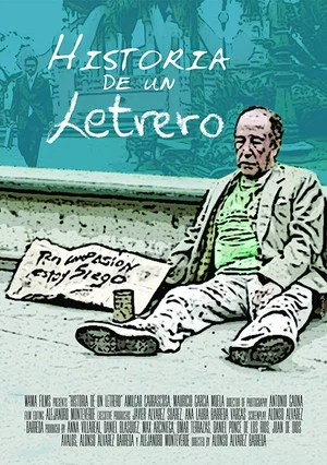 Постер: Historia de un letrero