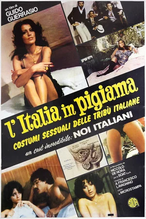 Постер: L'Italia in pigiama