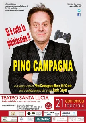 Постер: Pino Campagna: Si è rotta la pleistescion