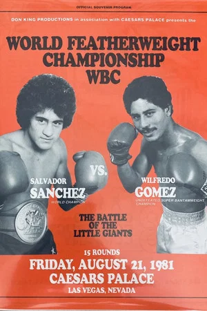 Постер: Salvador Sanchez vs. Wilfredo Gomez