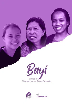 Постер: Bayi: Stories of Women Human Rights Defenders