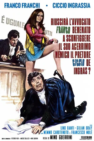 Постер: Will the Lawyer Franco Benenato Be Able to Defeat his Arch Enemy the Magistrate Ciccio De Ingras?