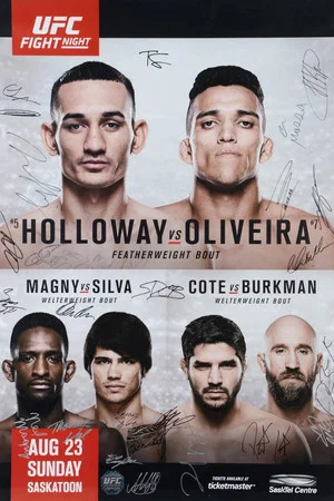 Постер: UFC Fight Night 74: Holloway vs. Oliveira