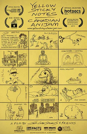 Постер: Yellow Sticky Notes: Canadian Anijam