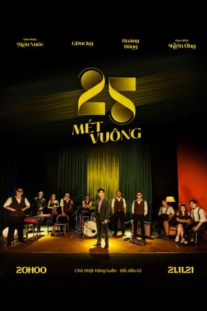 Постер: Live Session 25 Mét Vuông