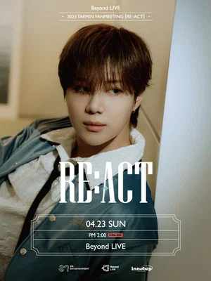 Постер: 2023 TAEMIN FANMEETING "RE : ACT"