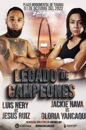 Постер: Luis Nery vs. Jesus Ruiz