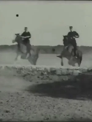 Постер: Sauts de barrières par des officiers