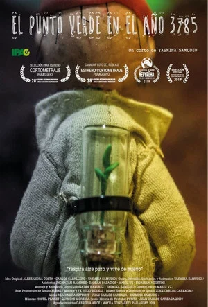 Постер: El punto verde en el año 3785