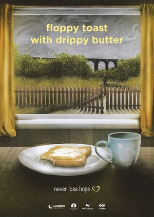 Постер: Floppy Toast with Drippy Butter