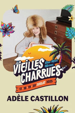 Постер: Adèle Castillon en concert aux Vieilles Charrues 2025