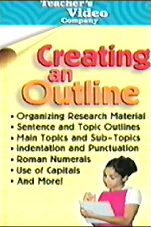 Постер: Creating An Outline