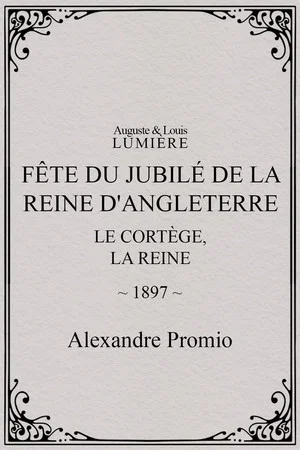 Постер: Fête du jubilé de la reine d'Angleterre : le cortège, la reine