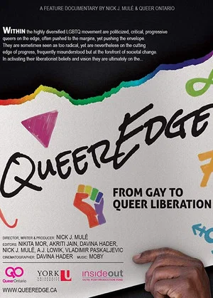 Постер: QueerEdge: From Gay to Queer Liberation