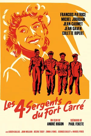 Постер: Les Quatre Sergents du Fort Carré