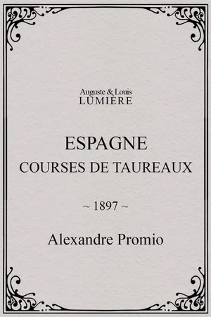 Постер: Espagne : courses de taureaux