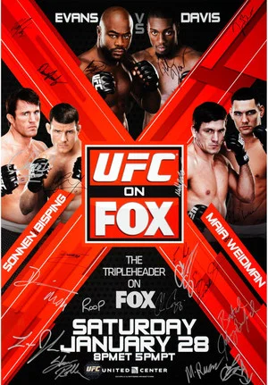 Постер: UFC on Fox 2: Evans vs. Davis