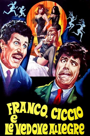 Постер: Franco, Ciccio and the Cheerful Widows
