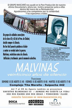 Постер: Malvinas. Veinticinco años de silencio