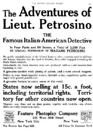 Постер: The Adventures of Lieutenant Petrosino