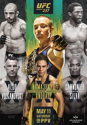 Постер: UFC 237: Namajunas vs. Andrade
