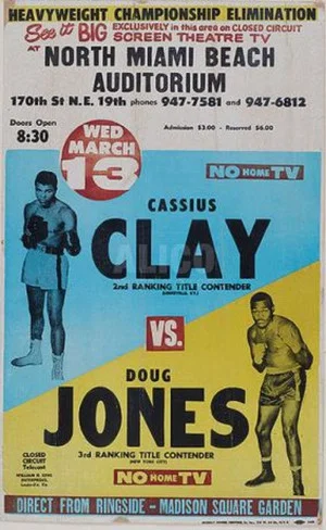 Постер: Cassius Clay vs. Doug Jones