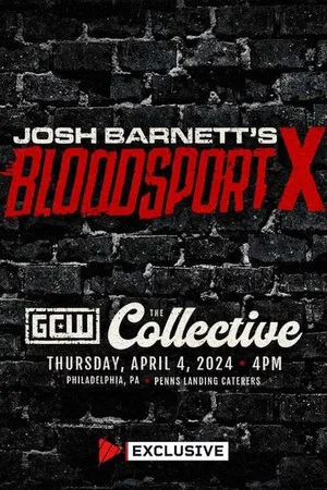 Постер: GCW Josh Barnett's Bloodsport X