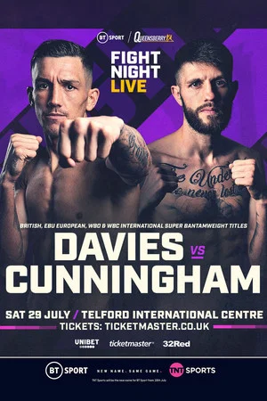 Постер: Liam Davies vs. Jason Cunningham