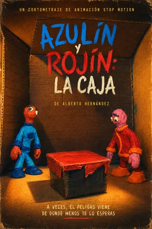 Постер: Azulín y Rojín: la caja