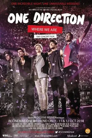 Постер: One Direction: Where We Are - The Concert Film
