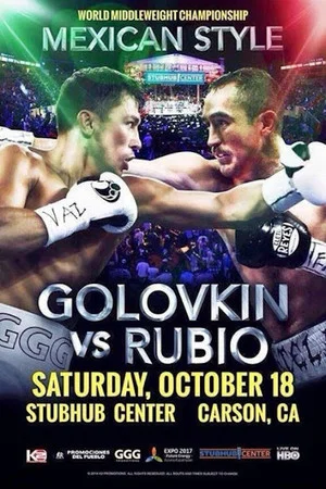 Постер: Gennady Golovkin vs. Marco Antonio Rubio