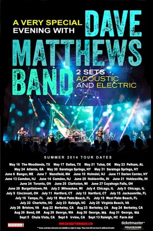 Постер: Dave Matthews Band Live From Jacksonville Arena