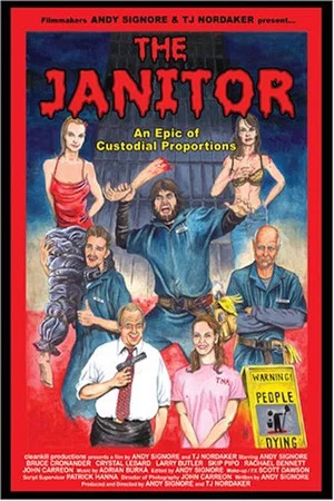 Постер: Blood, Guts & Cleaning Supplies: The Making of 'The Janitor'