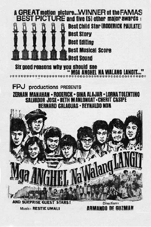 Постер: Mga Anghel Na Walang Langit