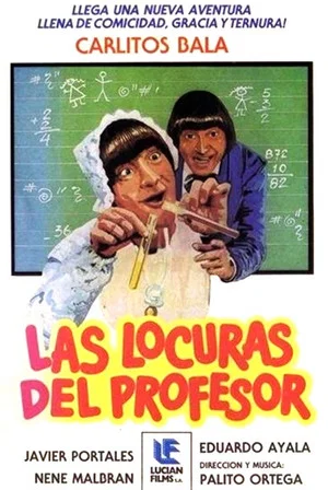 Постер: Las locuras del profesor