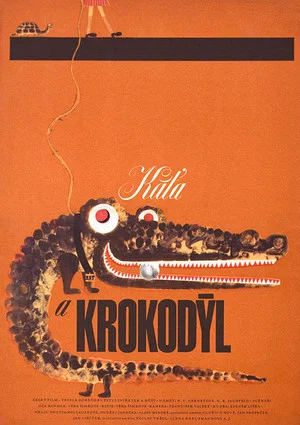 Постер: Катя и крокодил