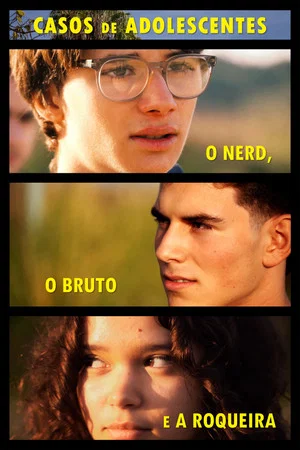 Постер: O Nerd, o Bruto e a Roqueira