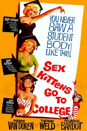Постер: Sex Kittens Go to College