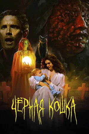 Постер: Чёрная кошка