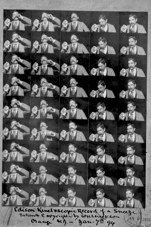 Постер: Edison Kinetoscopic Record of a Sneeze