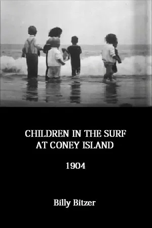 Постер: Children in the Surf at Coney Island