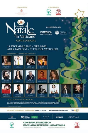 Постер: Concerto di Natale in Vaticano 2019