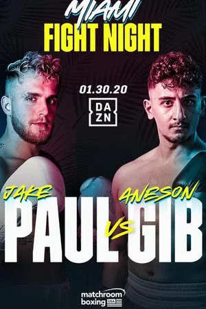 Постер: Jake Paul vs. AnEsonGib
