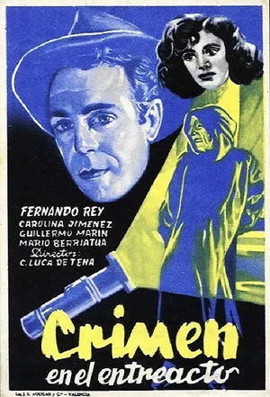 Постер: Crimen en el entreacto