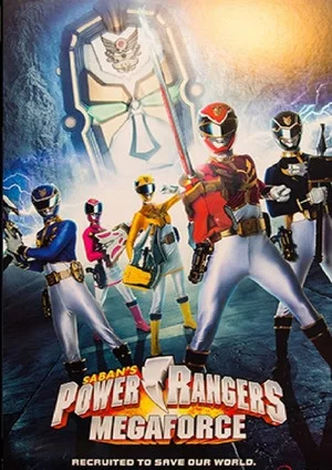 Постер: Power Rangers Megaforce: Ultimate Team Power