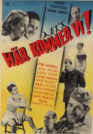 Постер: Här kommer vi ...