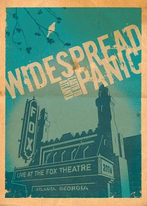 Постер: Widespread Panic: Earth to Atlanta - Live at the Fox Theatre