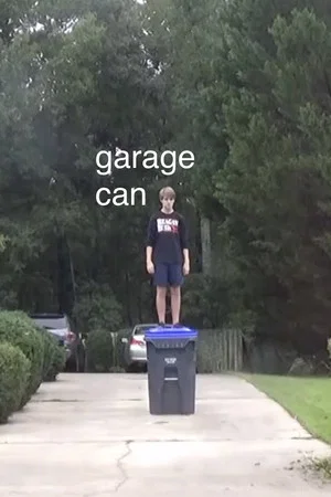 Постер: garage can