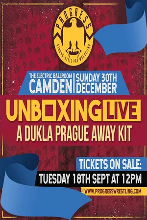 Постер: PROGRESS Chapter 82: Unboxing Live - A Dukla Prague Away Kit